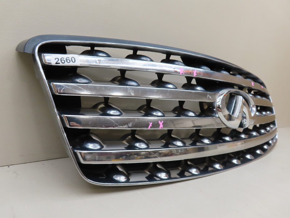 2003-2005 INFINITI FX35 FX45 FRONT BUMPER GRILLE GRILL W/ EMBLEM OEM 62310-CG000