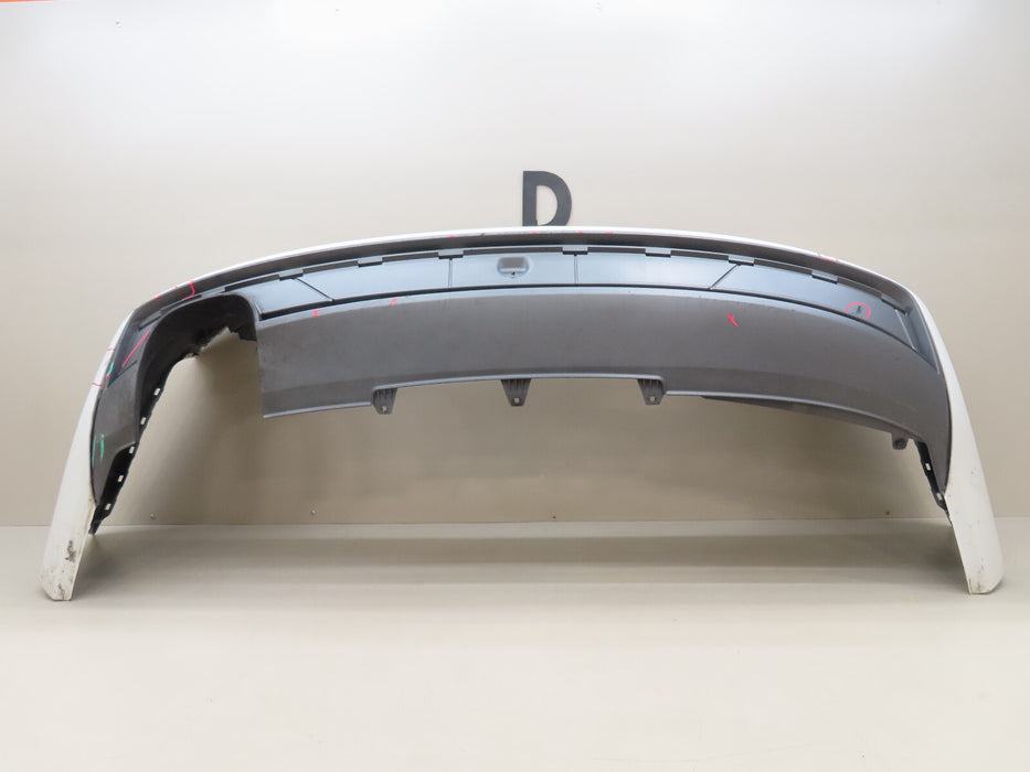 2009-2012 AUDI A4 S-LINE REAR BUMPER COVER W/VALANCE OEM