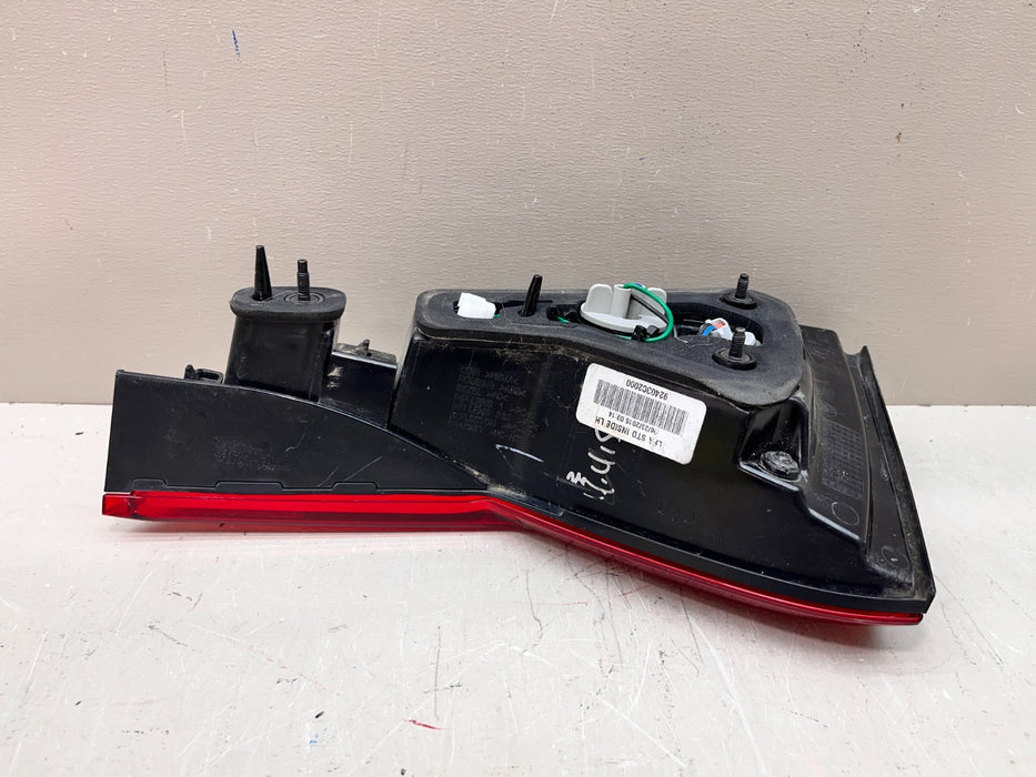 2015-2017 HYUNDAI SONATA LH LEFT INNER TAIL LIGHT OEM 92403C2000