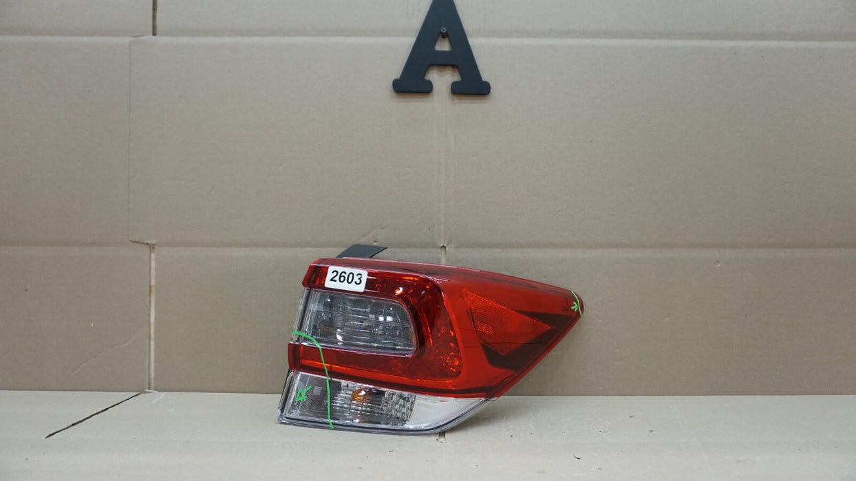 2017-2021 SUBARU CROSSTREK REAR RIGHT PASSENGER SIDE TAILLIGHT OEM17 18 19 20 21