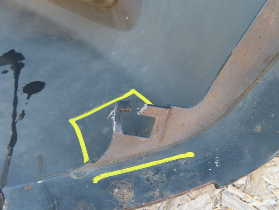 2009-2012 AUDI A4 QUATTRO FRONT BUMPER COVER OEM 8K0807437
