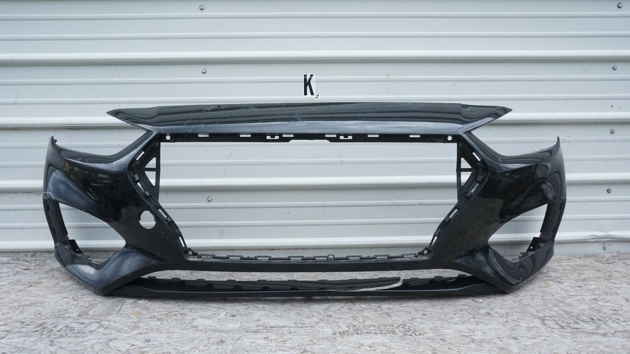 2018-2020 HYUNDAI ACCENT FRONT BUMPER COVER PANEL PLASTIC FACTORY OEM 18 19 20