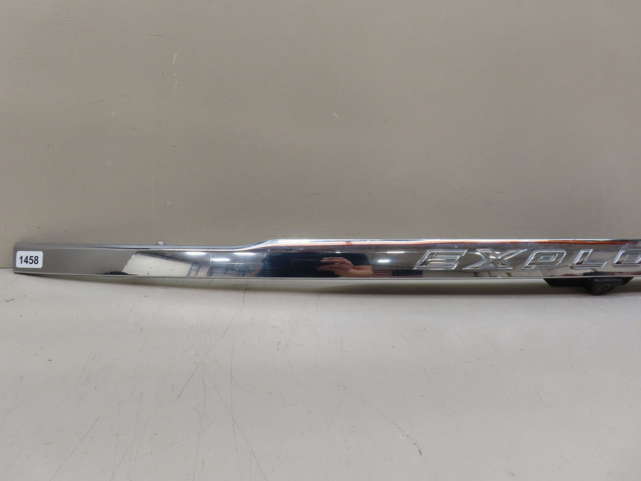 2011-2015 FORD EXPLORER REAR LIFT GATE CHROME TRIM MOLDING OEM