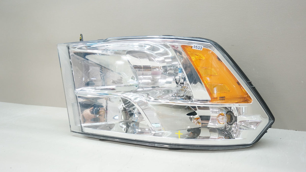 2009-2018 DODGE RAM 1500 FRONT LEFT DRIVER SIDE HALOGEN HEADLIGHT AFTERMARKET