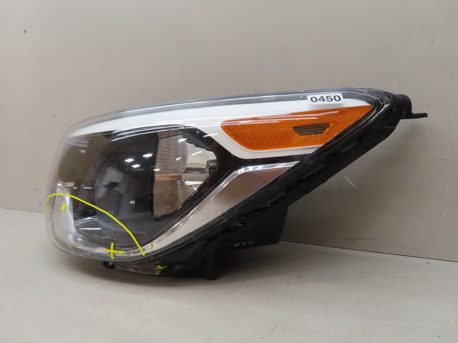2014-2019 KIA SOUL FRONT LEFT DRIVER SIDE HEADLIGHT LAMP HALOGEN OEM 92101-B2