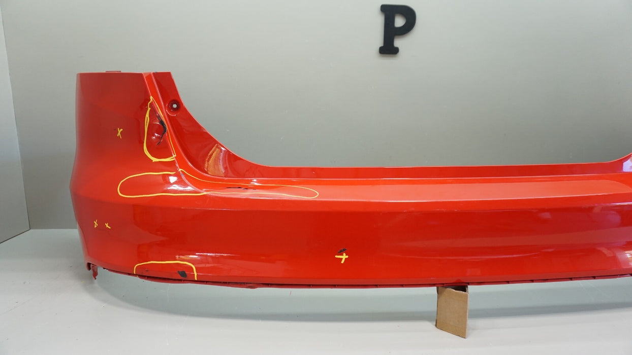 2015-2018 FORD FOCUS REAR BUMPER COVER RED F1EB-17906-DB OEM 15 16 17 18