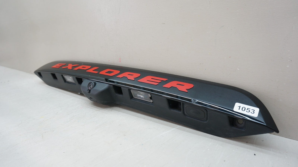 2020-2022 FORD EXPLORER REAR LIFTGATE MOLDING TRIM  WITH CAMERA OEM LB5B-S42509