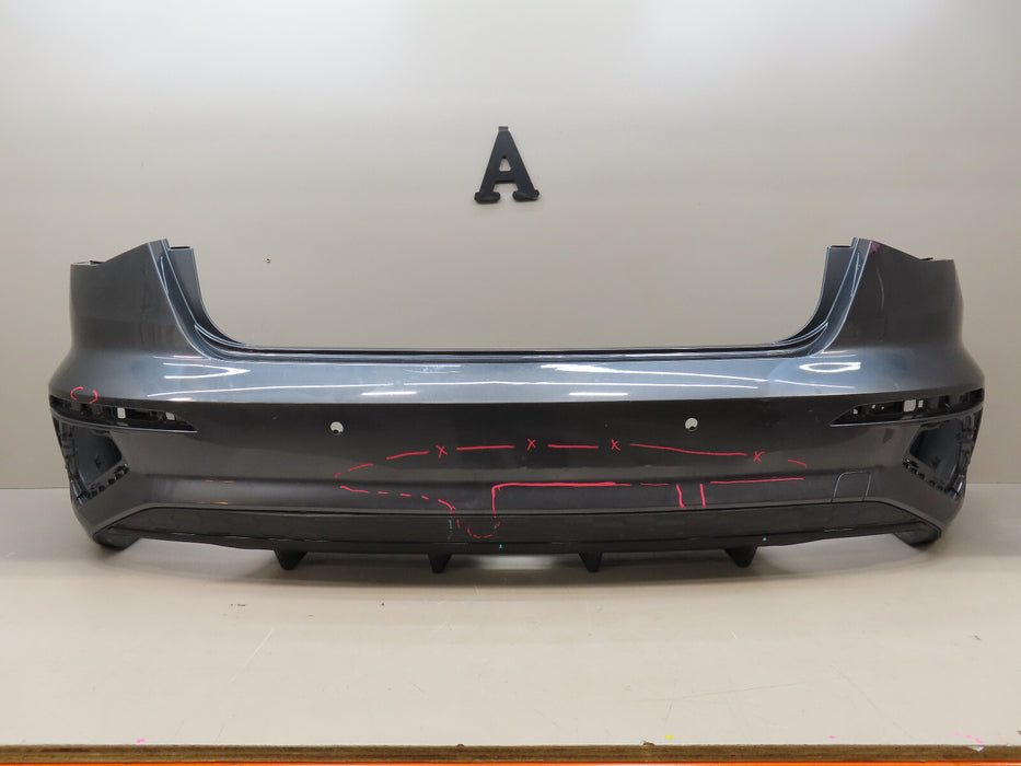 2022 2024 AUDI S3 S-LINE REAR BUMPER COVER OEM
