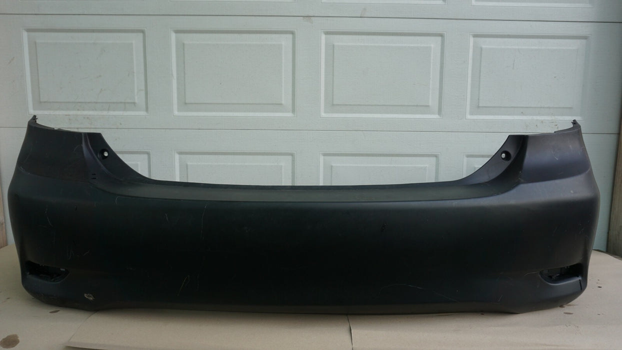 2011-2013 TOYOTA COROLLA REAR BUMPER COVER PANEL PLASTIC  AFTERMARKET 11 12 13