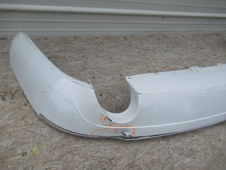 2015-2018 AUDI A8 QUATTRO REAR BUMPER LOWER VALANCE SPOILER WHITE 4H0807521 OEM