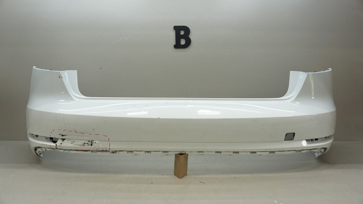 2017 AUDI A4 QUATTRO PREMIUM 4DR SEDAN REAR BUMPER COVER PANEL OEM 8W5807511F