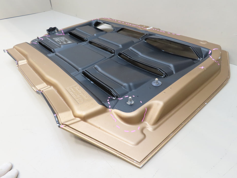 LAMBORGHINI HURACAN SPYDER REAR HOOD BONNET DECK LID OEM 4T7827029