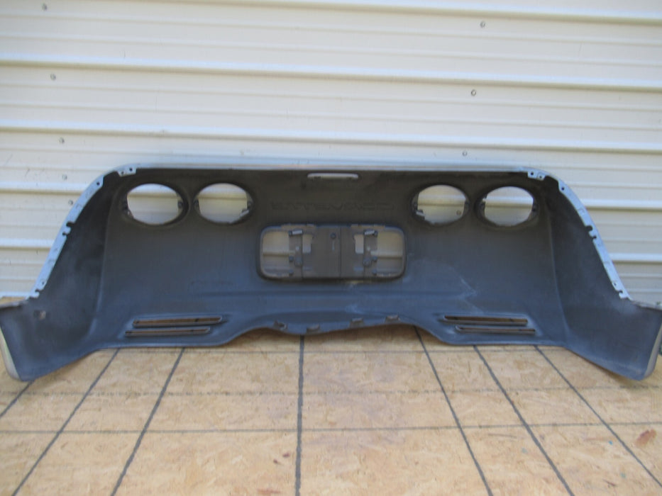 1997-2004 CHEVROLET CORVETTE C5 REAR BUMPER COVER PANEL PLASTIC 98 99 00 01 OEM