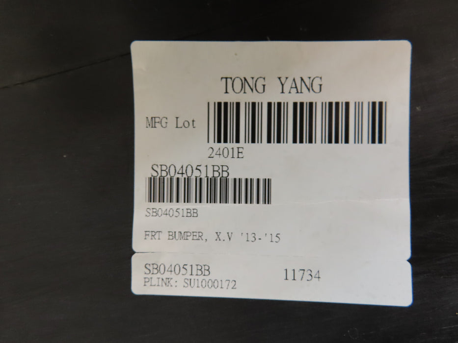 2013-2015 SUBARU XV FRONT BUMPER COVER OEM AFTERMARKET TONG YANG
