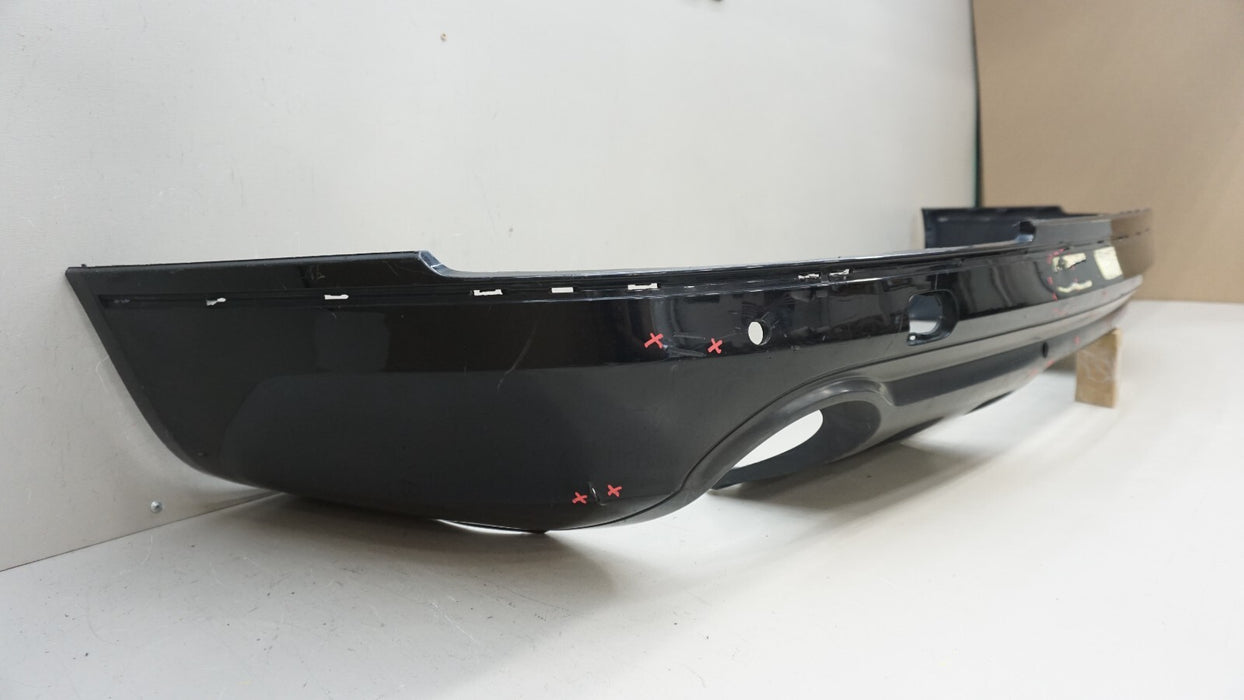 2010-2015 AUDI Q7 REAR LOWER BUMPER COVER PANEL W/ SENSOR HOLE OEM 4L0807521AH
