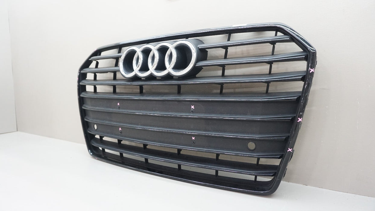 2012-2015 AUDI A6 S6 S-LINE FRONT BUMPER RADIATOR GRILLE 4G0853651 OEM