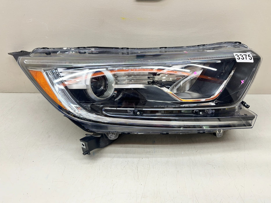 2017-2022 HONDA CR-V RIGHT PASSENGER HALOGEN HEADLIGHT HEADLAMP OEM RH