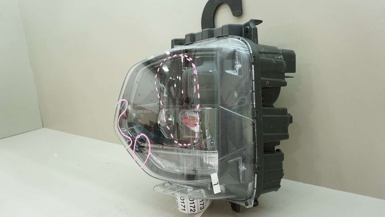 2019-2020 HYUNDAI SANTA FE FRONT LEFT DRIVERS SIDE HALOGEN HEADLIGHT OEM 19 20