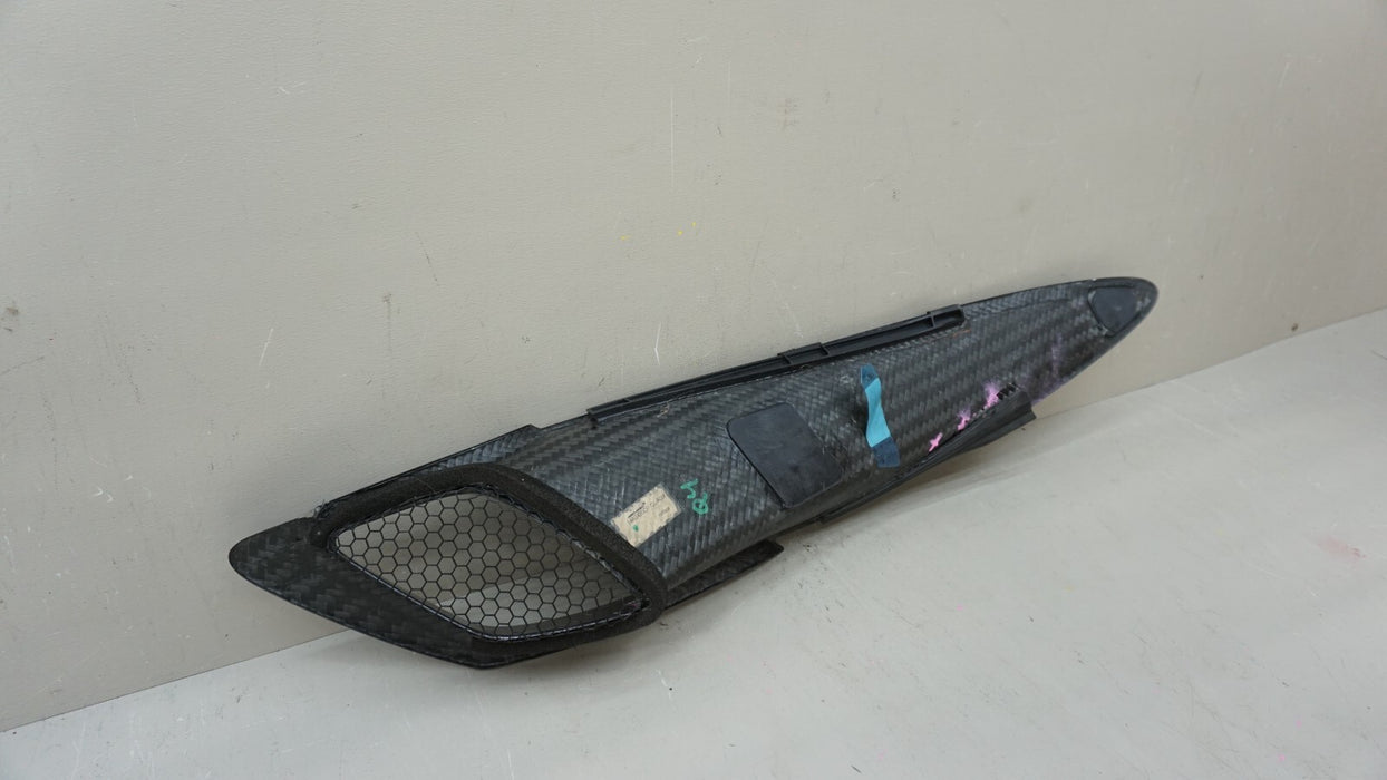 2017-2020 MCLAREN 720S LEFT AIR INTAKE DUCT CARBON FIBER COVER OEM 14AB420CP