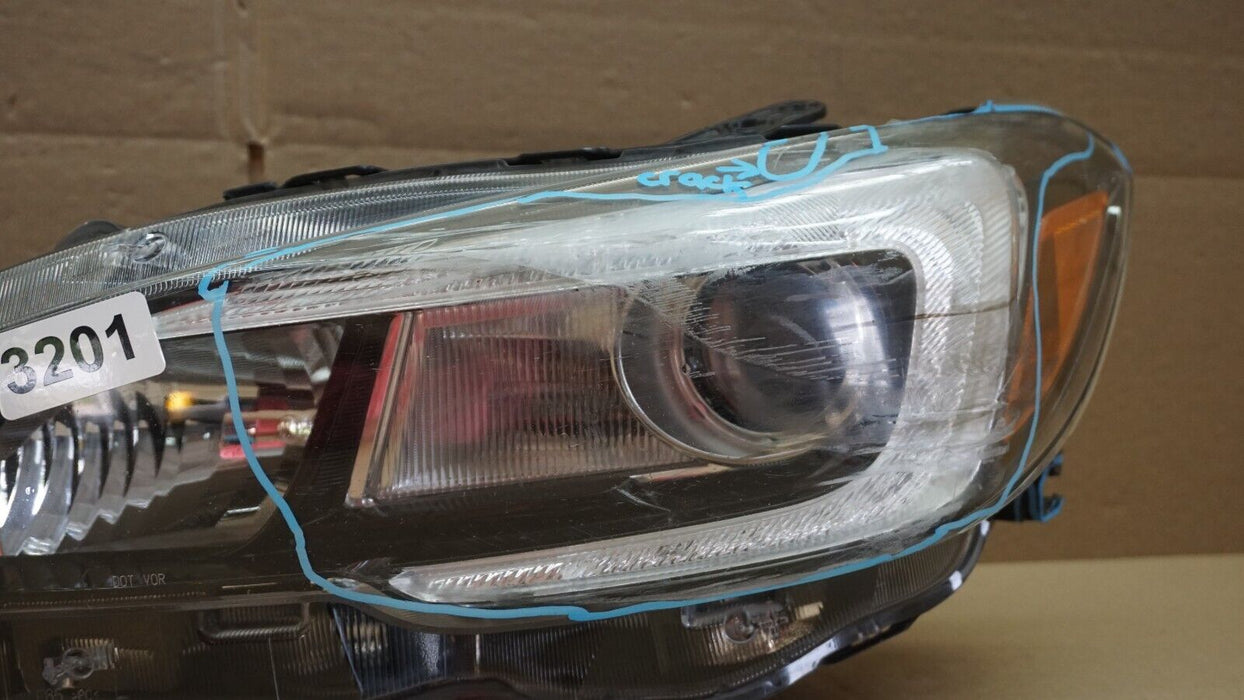 2015-2019 SUBARU WRX FRONT RIGHT PASSENGER SIDE HEADLIGHT LIGHT LAMP  OEM