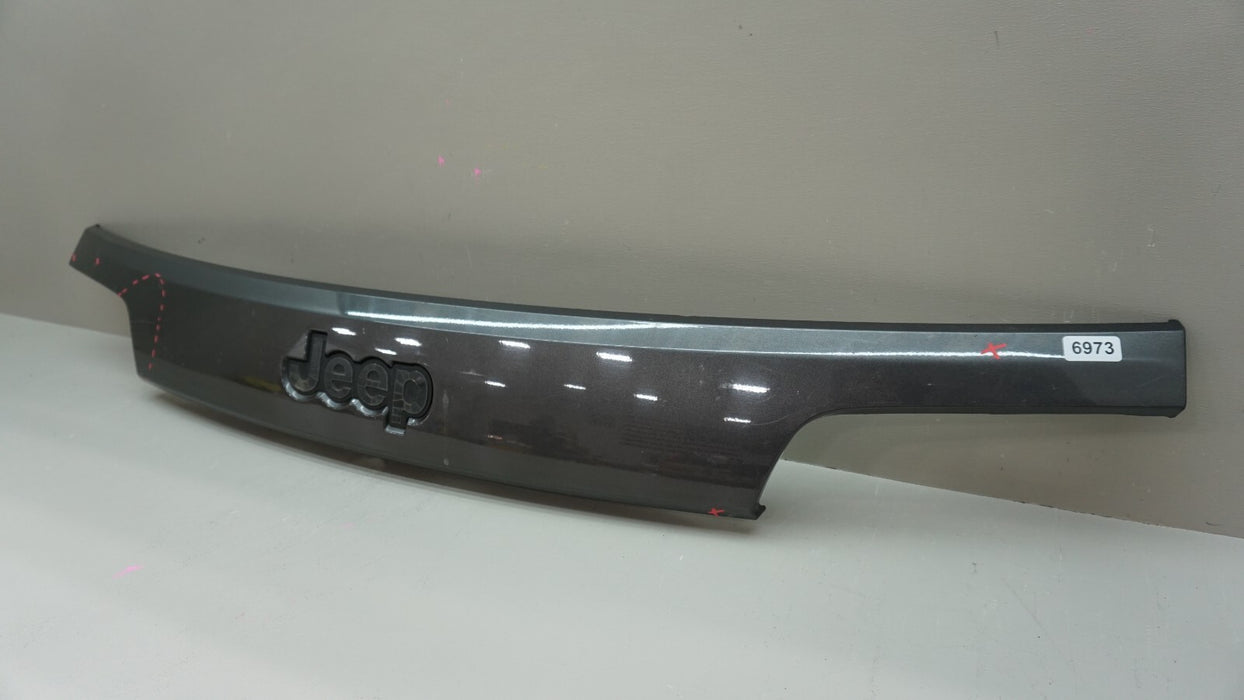 2014-2021 JEEP GRAND CHEROKEE REAR TRUNK PLATE TRIM MOLDING 1WD55TRMAD OEM