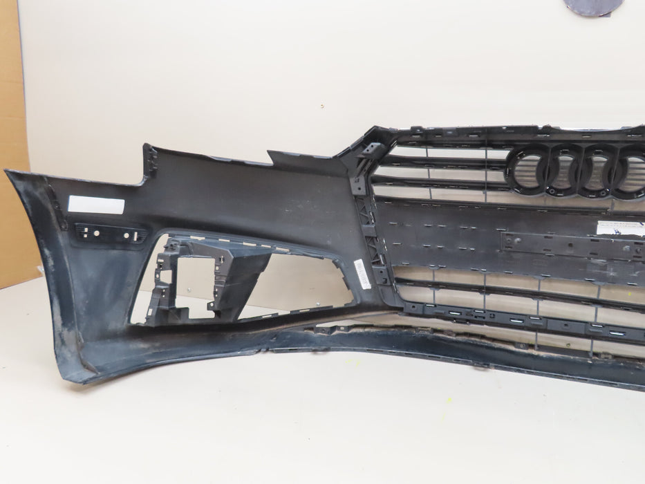 2017 2018 2019 AUDI S4 S-LINE B9 FRONT BUMPER COVER OEM 8W0807437AB
