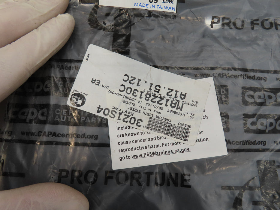2019-2020 MAZDA 3 ENGINE UNDER COVER FRONT AFTERMARKET CAPA