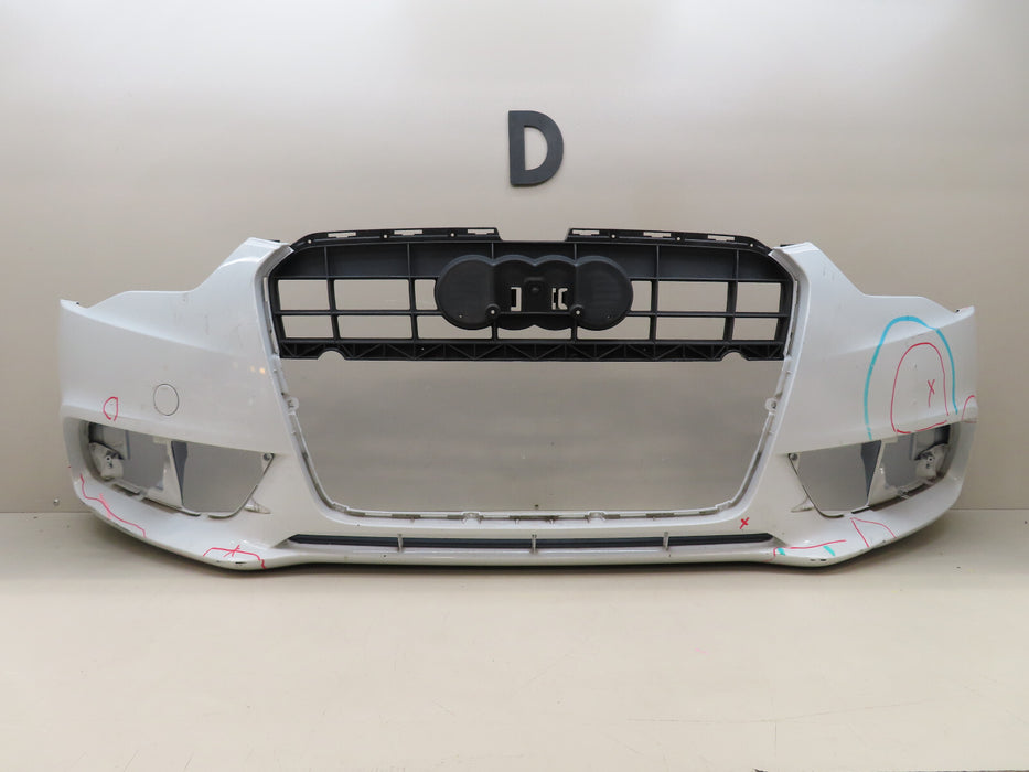 2013-2016 AUDI A4 FRONT BUMPER COVER OEM 8T0807437