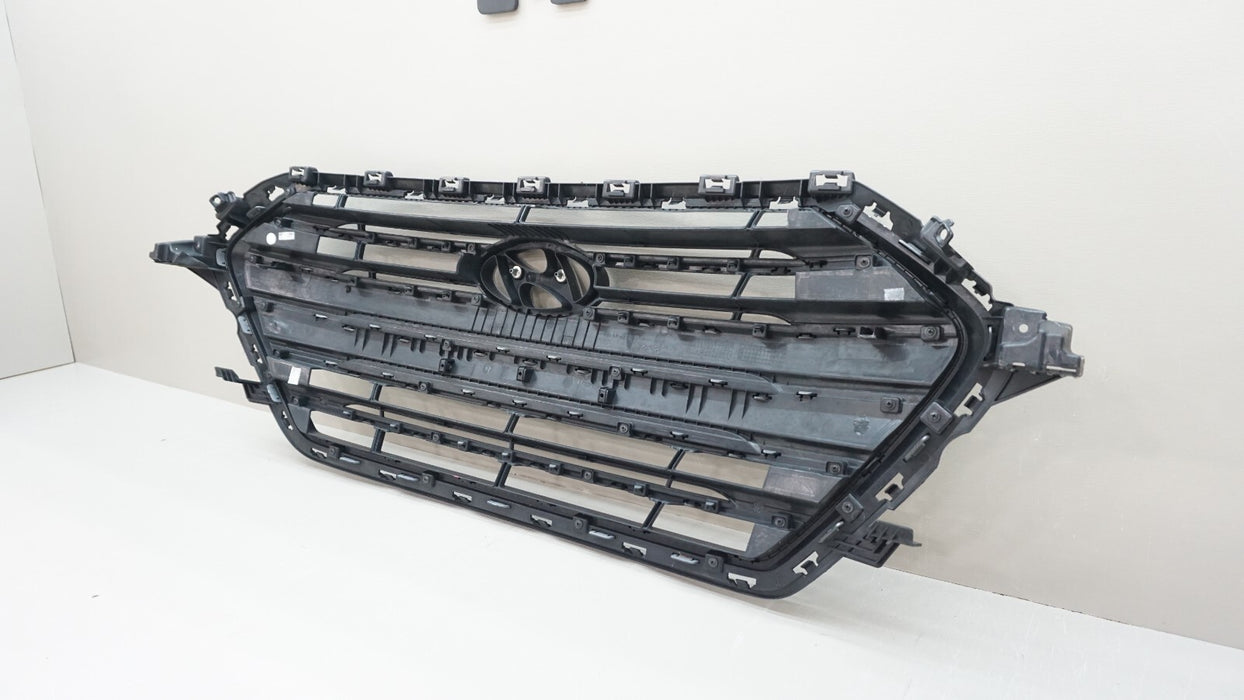 2017-2018 HYUNDAI ELANTRA FRONT UPPER RADIATOR GRILLE GRILL 86350-F3000 OEM