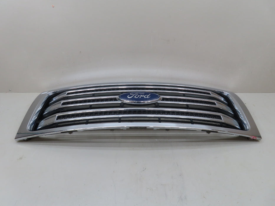 2013-2014 FORD F-150 FRONT BUMPER GRILLE GRILL W/ EMBLEM OEM DL34-8200-FB