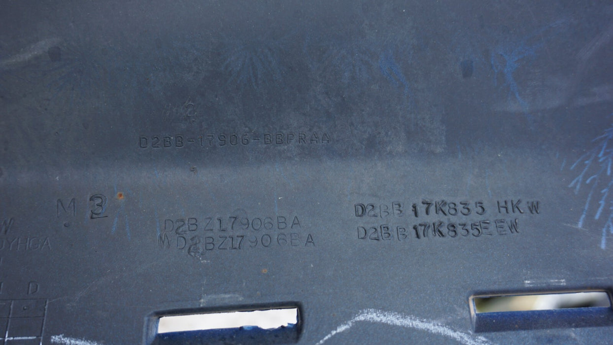 2014-2018 FORD FIESTA SEDAN S/SE/TITANIUM REAR BUMPER COVER OEM D2BZ17906BA