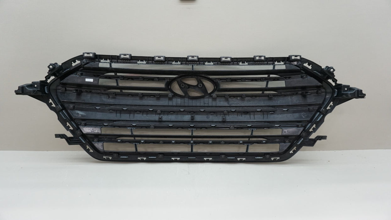 2017-2018 HYUNDAI ELANTRA FRONT MAIN UPPER GRILLE 86350-F3000 OEM