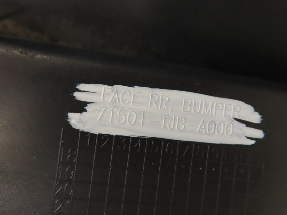 2019 2020 2021 ACURA RDX REAR BUMPER COVER OEM 71501-TJB-A000