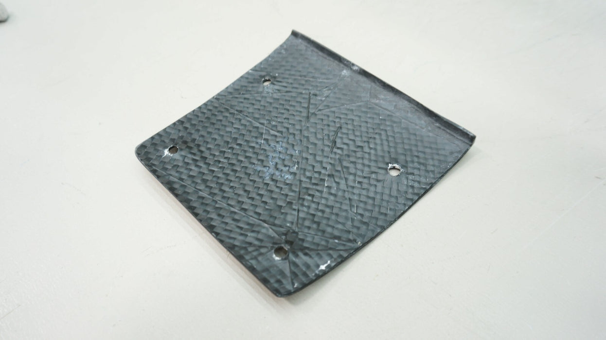 2004-2012 LAMBORGHINI GALLARDO REAR CARBON FIBER SPOILER COVER TRIM OEM