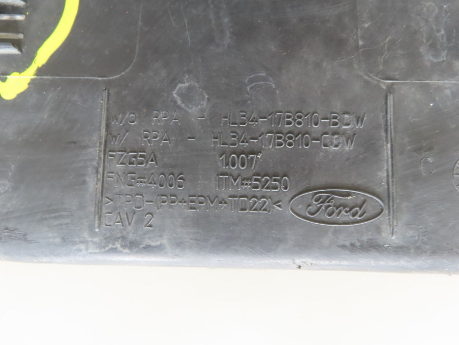 2017-2018 FORD F-150 REAR BUMPER STEP PLATE PAD COVER PANEL TRIM OEM HL34-17B810