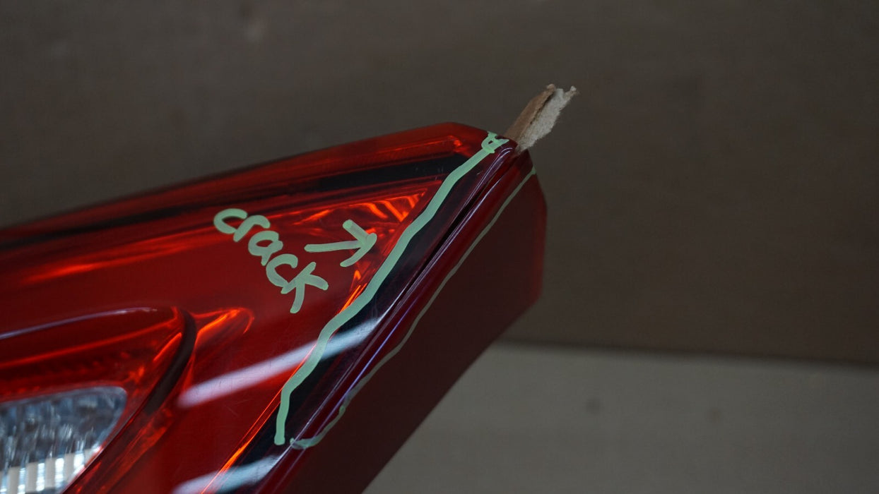 2014-2021 MASERATI QUATTROPORTE REAR LEFT DRIVER INNER TAIL LIGHT LIGHT LAMP OEM