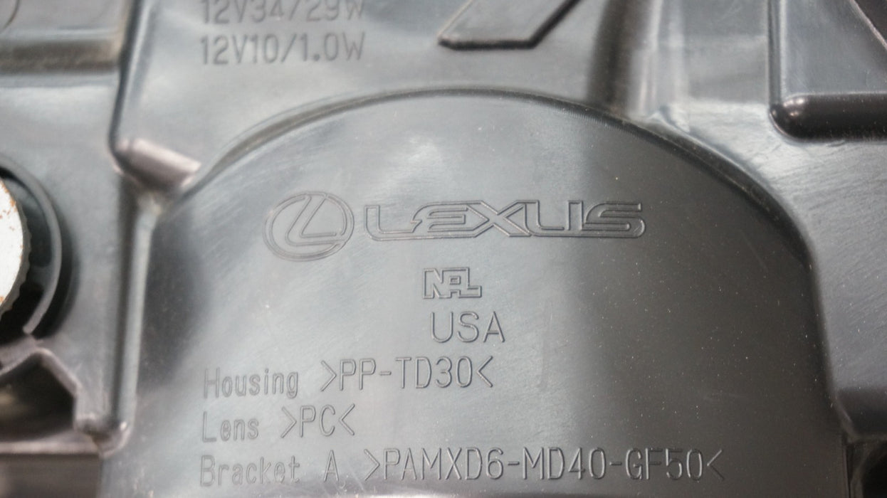 2016-2019 LEXUS RX350 RX450H FRONT RIGHT PASSENGER SIDE LED HEADLIGHT OEM