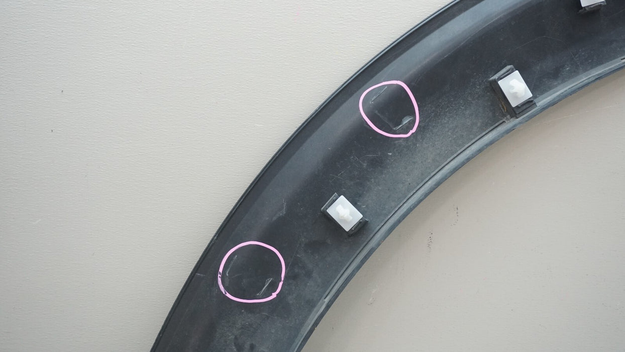 2021 - 2024 FORD EXPLORER FRONT LEFT FENDER FLARE MOLDING COVER OEM LB5B16A075BF