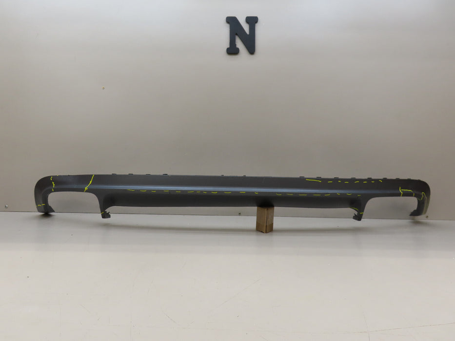 2009-2014 AUDI TT TTS REAR BUMPER COVER DIFFUSER OEM 8J0807421F
