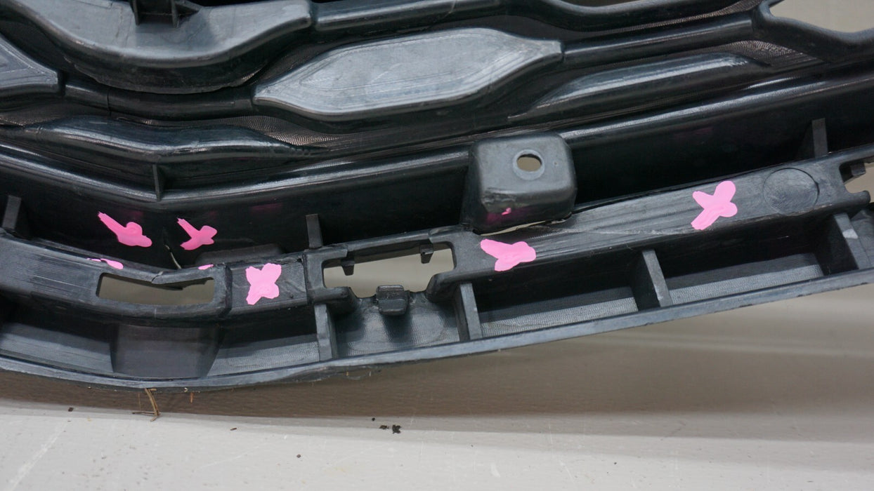 2015-2017 ACURA TLX FRONT UPPER GRILLE 75101-TZ3-A01 OEM 15 16 17