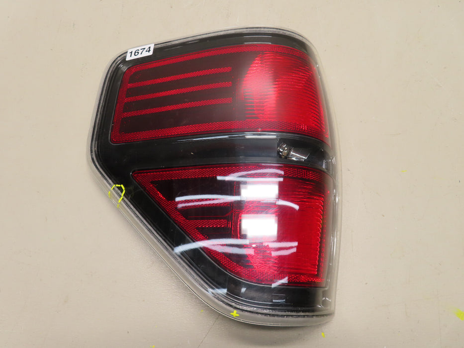 2009-2014 FORD F-150 SVT RAPTOR BLACK TAIL LIGHTS LAMP DEPO