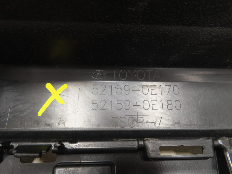 2020 2021 TOYOTA HIGHLANDER REAR BUMPER COVER OEM 52159-0E170