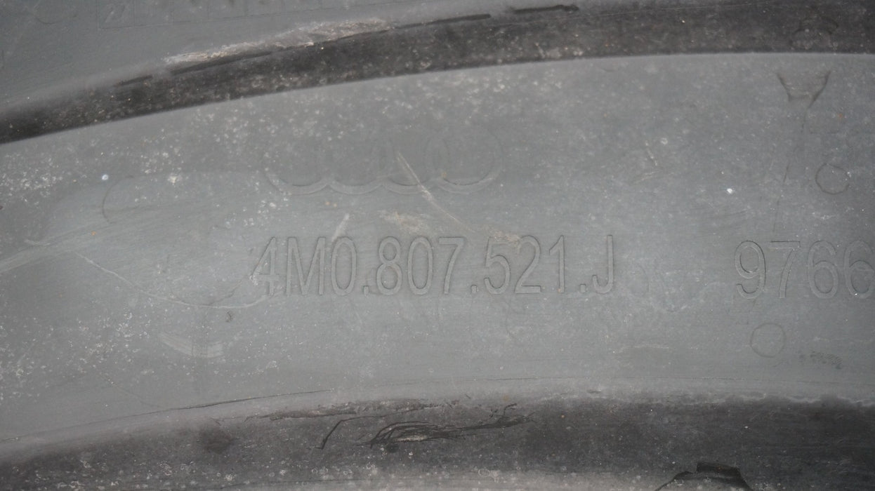 2017-2019 AUDI Q7 REAR LOWER BUMPER COVER VALANCE PANEL 4M0807521J OEM