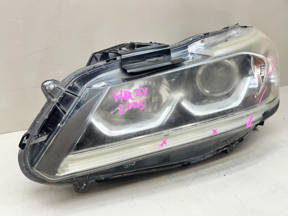 2016-2017 HONDA ACCORD SEDAN HALOGEN LEFT DRIVER HEADLIGHT OEM