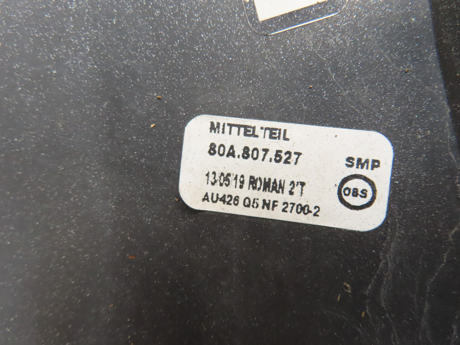 2018 2019 2020 AUDI Q5 REAR MIDDLE BUMPER COVER OEM 80A.807.527