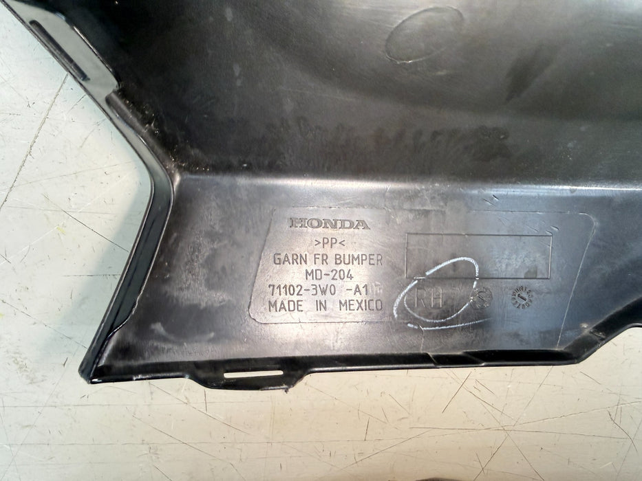 2023-2026 HONDA HR-V RH FRONT FOG LIGHT COVER TRIM OEM 71102-3W0-A1