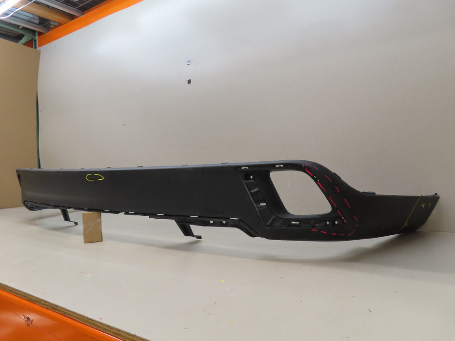 2017-2019 TOYOTA HIGHLANDER REAR LOWER VALANCE BUMPER COVER OEM 52169-0E100