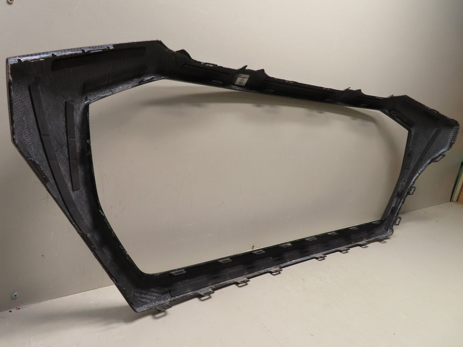 2020+ AUDI RS Q8 FRONT CARBON GRILL TRIM SURROUND 4M8.807.725.B OEM