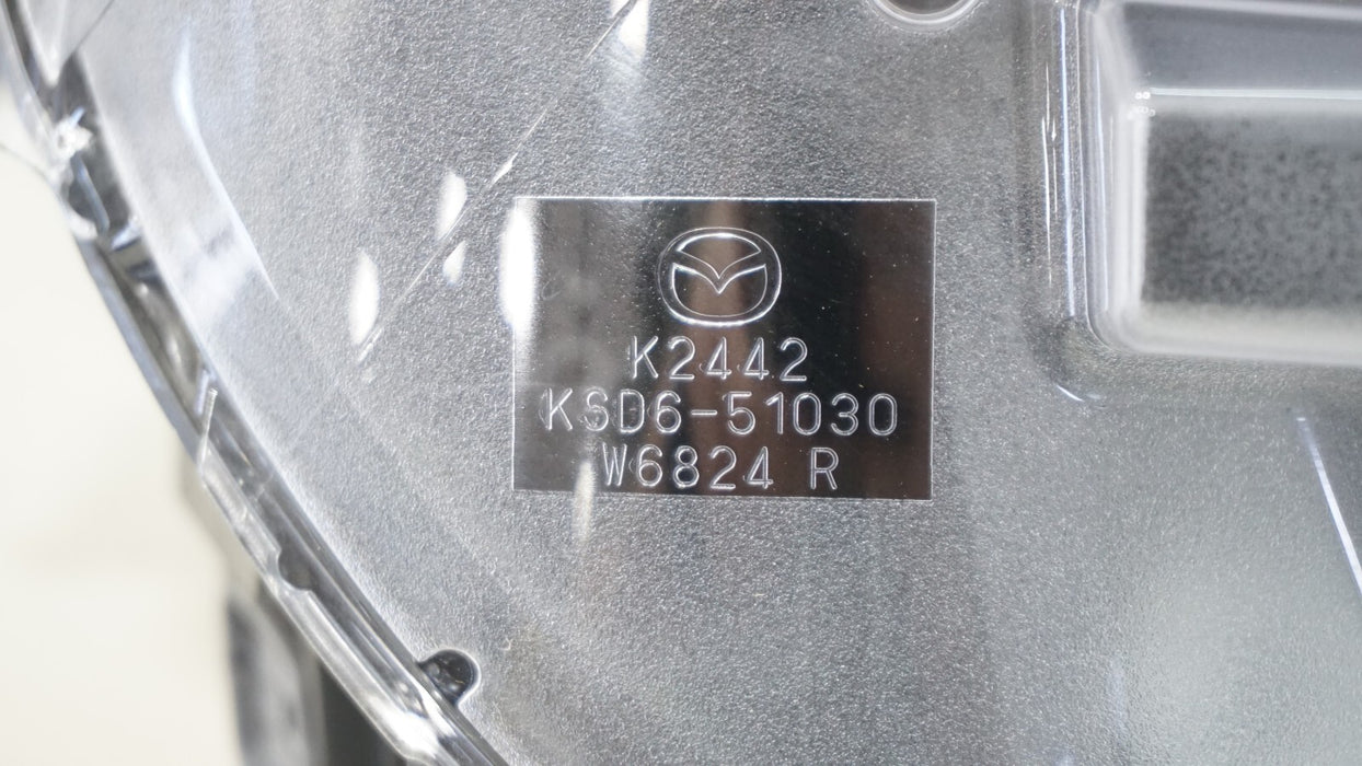 2022-2024 MAZDA CX-5 CX5 FRONT RIGHT LED AFS ADAPTIVE HEADLIGHT OEM KSD6-51030