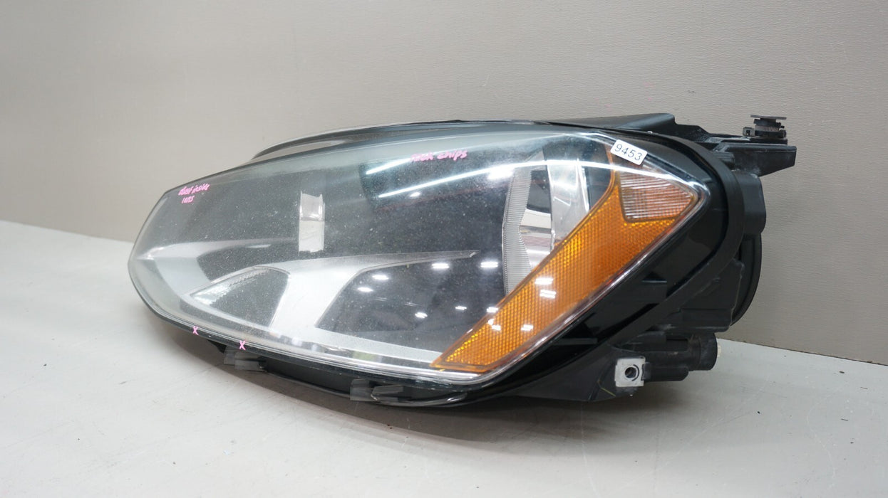 2015-2017 VOLKSWAGEN GOLF FRONT LEFT DRIVER SIDE HALOGEN HEADLIGHT OEM 5GM941005